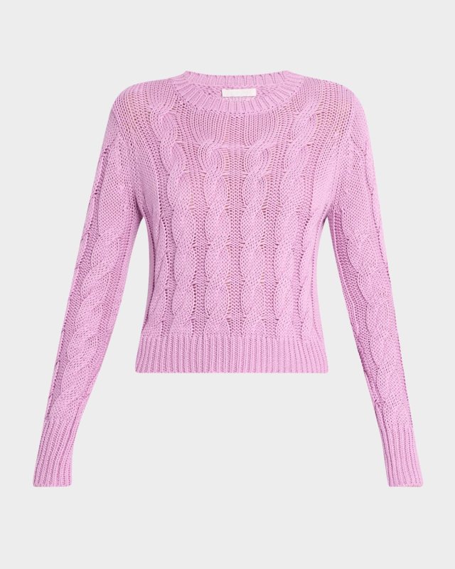 Sydney Cable-Knit Sweat